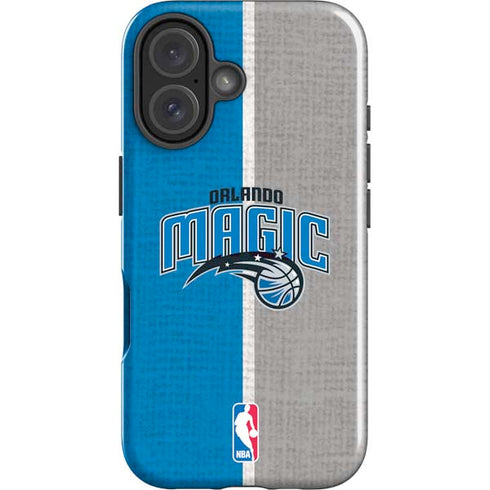 NBA Orlando Magic Canvas iPhone 16 Plus Impact Case